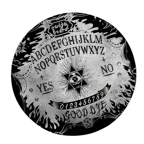 XIAOQENAN ヒーリング ストーン エネルギー ジェネレーター 祭壇 タロット アイパターン 祭壇 タロット カードパッド ダウジング振り子 セレモニー マット 占星術 振り子マット