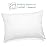 Nestl 4 Pack Toddler Pillow for Sleeping 13 x 18, Small Kids Pillow for Travel, Car, School, Nap, & Toddler Bed, Machine Washable Soft Cotton Toddler Pillow 2 Year Old and Up - White