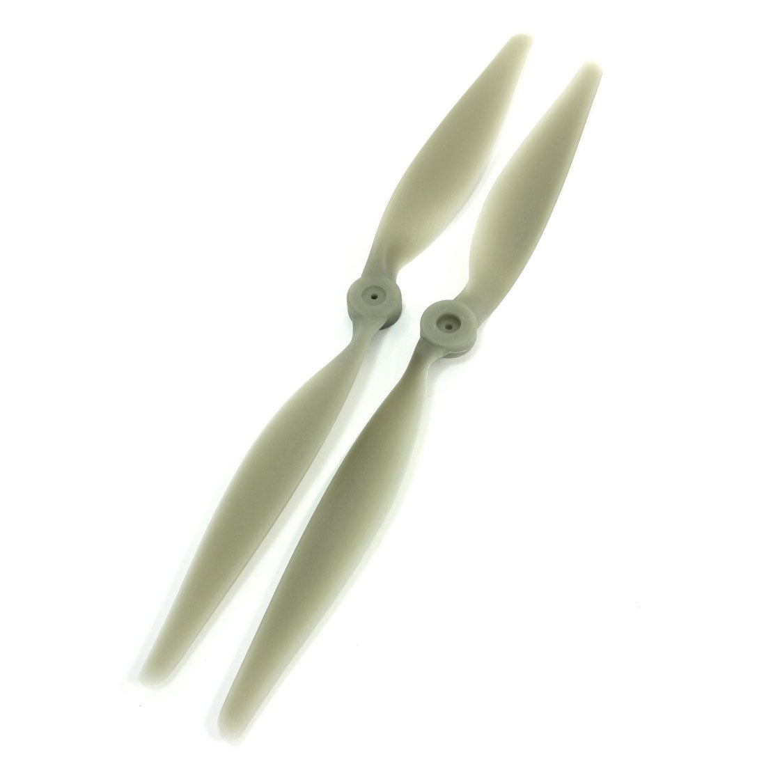 Aexit 2Pcs 356mmx178mm Electrical equipment E 14x7 Khaki Plastic Propeller Prop for RC Helicopter