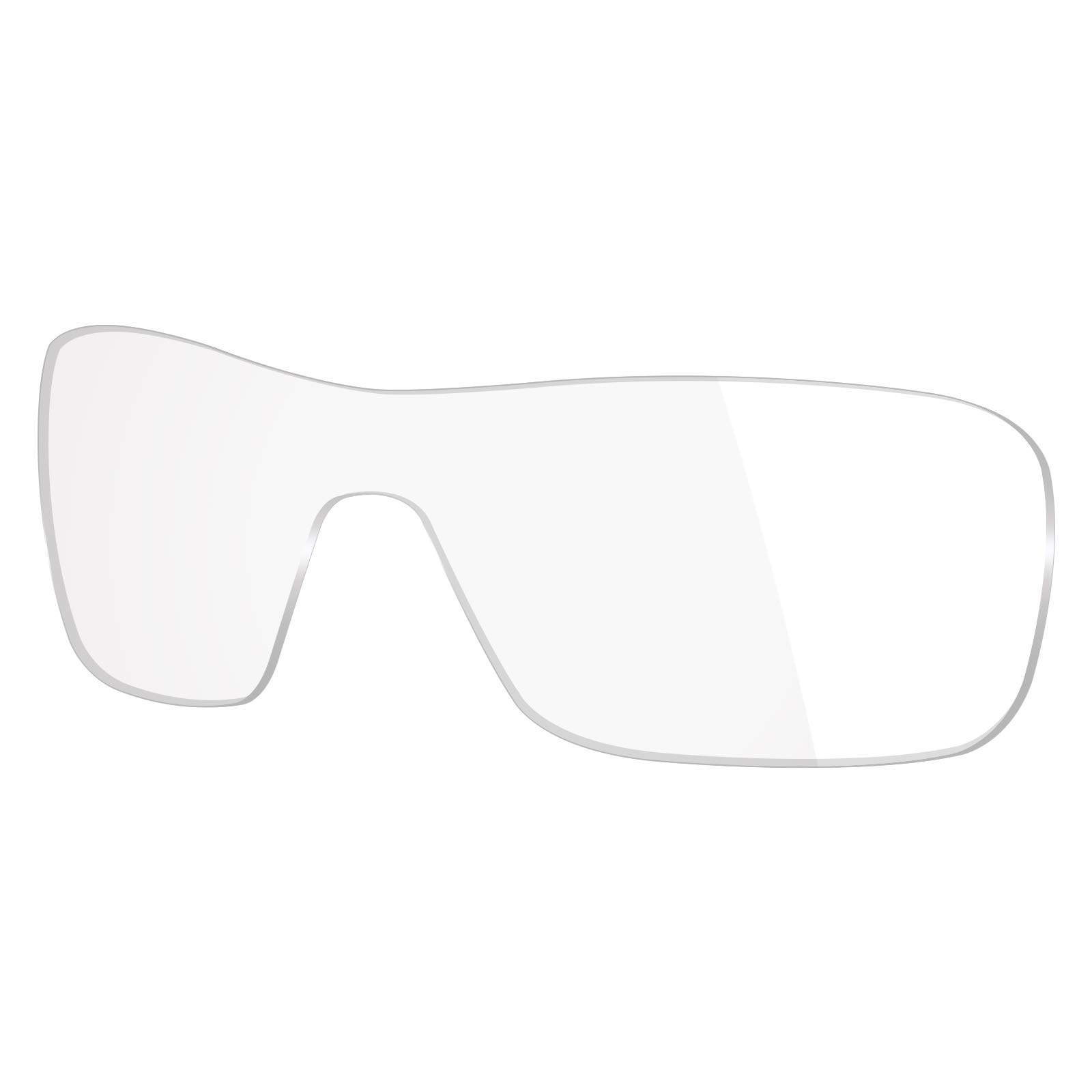 Mryok Men's Non-Polarized - Hd Clear Uv400 Replacet Lenses For Oakley Turbine Rotor Oo9307-32Mm - Hd Clear