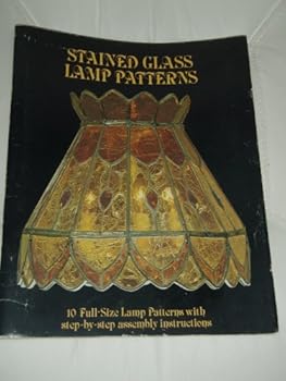 Paperback Stained Glass Lamp Patterns Book