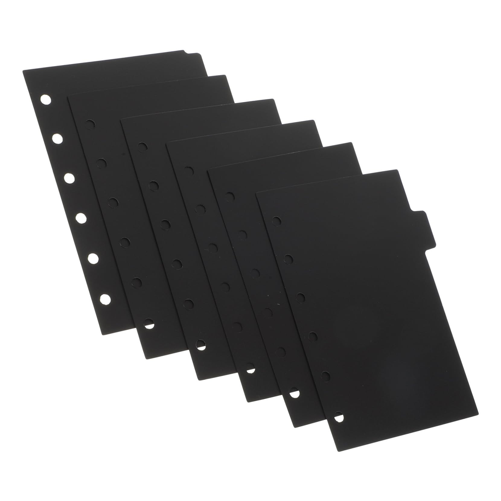 BENECREAT 20 Feuille De Séparation D'Index De Classeur En PP De 17.2x10