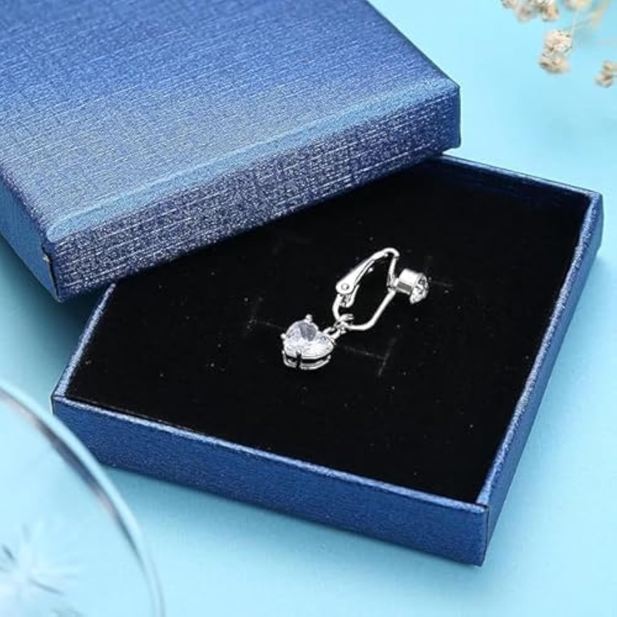 Women's Stainless Steel Belly Button Ring, Hypoallergenic