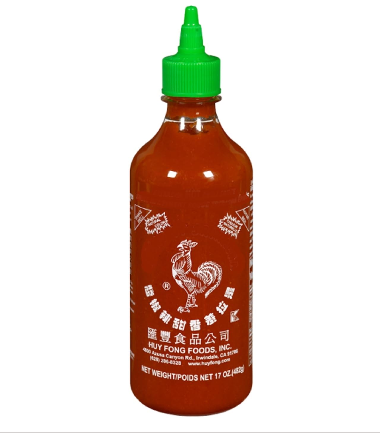 Chili Sauce Group (1 PACK, HUY FONG SRIRACHA HOT CHILI SAUCE)