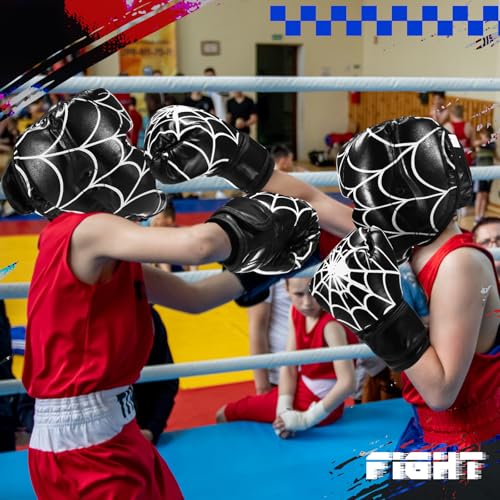 Image of Arrowbash Boxing Headgear and Gloves Set for Kids 6oz Boxing Gloves and Wrestling Headgear Sparring Equipment for Boxing Kickboxing Muay Thai BJJ Karate Training