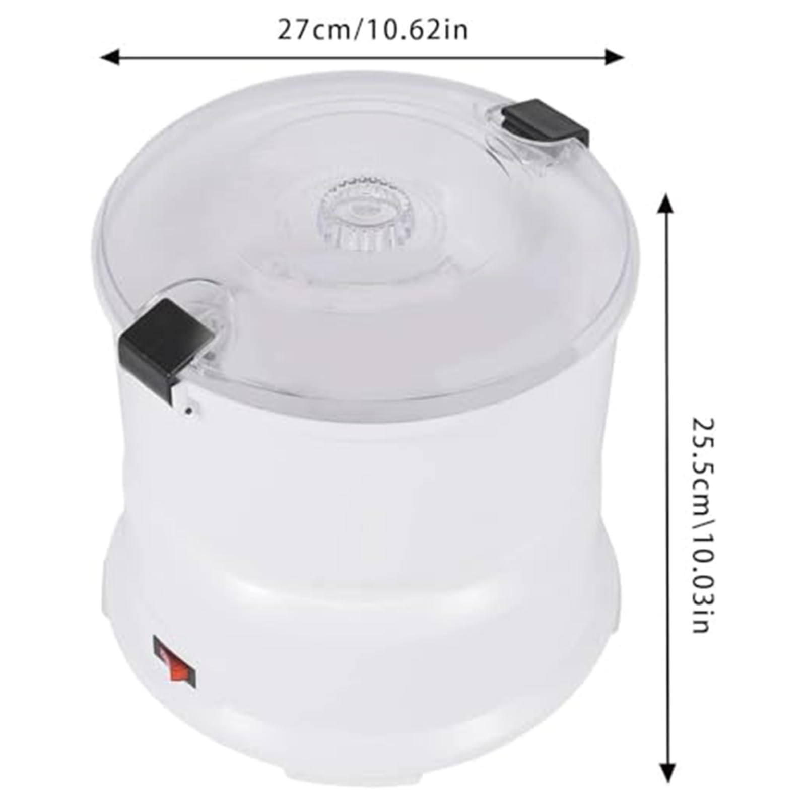 Elektryczna obieraczka do warzyw, automatyczna obieraczka do ziemniaków i owoców, odwadnianie jednym dotknięciem, pojemność 1 kg, do użytku domowego i komercyjnego