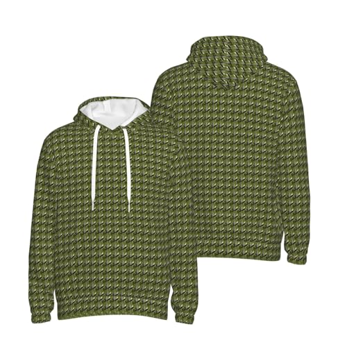 Sweat à capuche chouettes et branches avec finitions haut de gamme