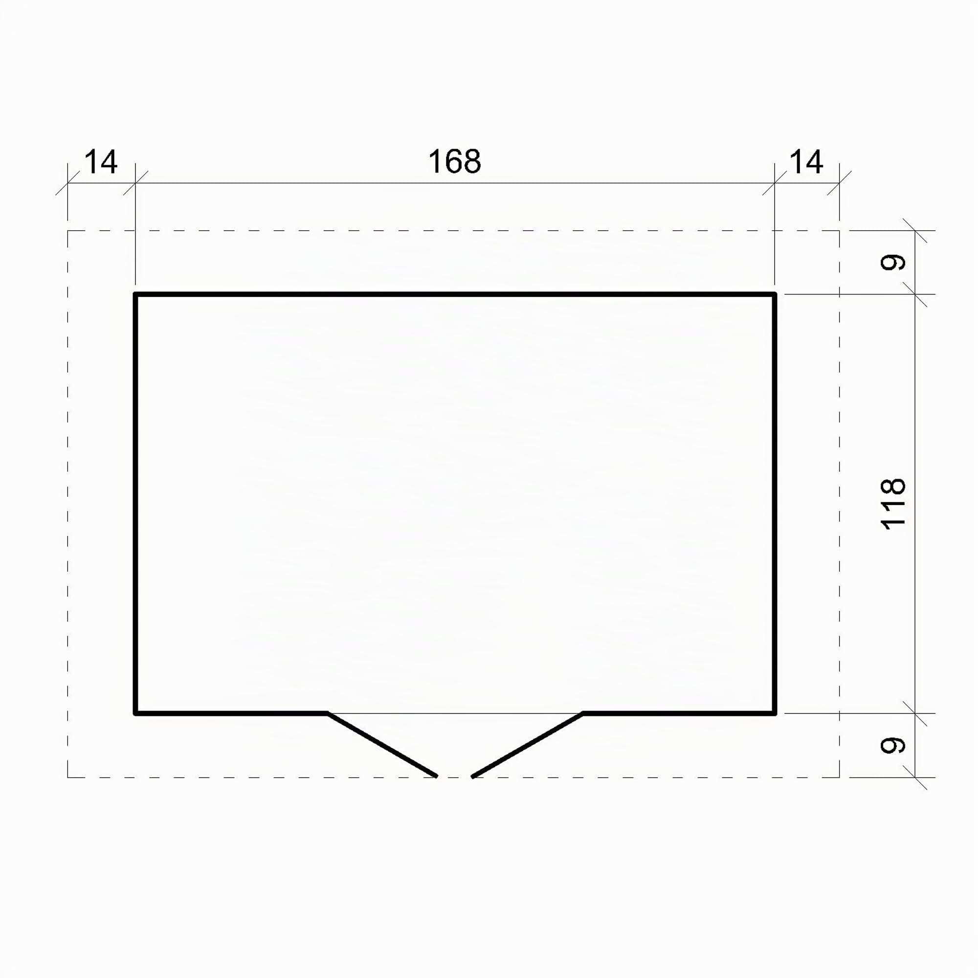 Cobertizo de Madera para jardín con Suelo TRATADO - 136x196cm/1.98m² Cobertizo de Madera Natural - Taller de Jardín - Bicicleta, Almacenamiento de Herramientas TIMBELA M367+M367G