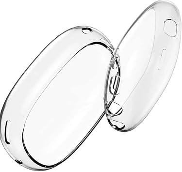 AirPods Max/AirPods Max 2 Uyumlu Şeffaf Silikon Koruyucu Kılıf Çizilme ve Darbe Korumalı Şeffaf Tasarım
