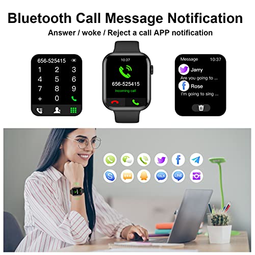 Smart Watch For Android Ios(Answer/Make Call) - 1.9" Full Touch Screen Smartwatch For Men Women, 120 Sport Modes, Fitness Tracker Smart Watch With Heart Rate Sleep Monitor, Bp, Spo2, Ai Voice #TOP1