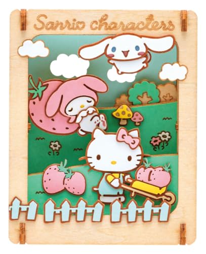 Paper Theater Sanrio PT-W21 maquette bois anti stress pour se détendre à la maison