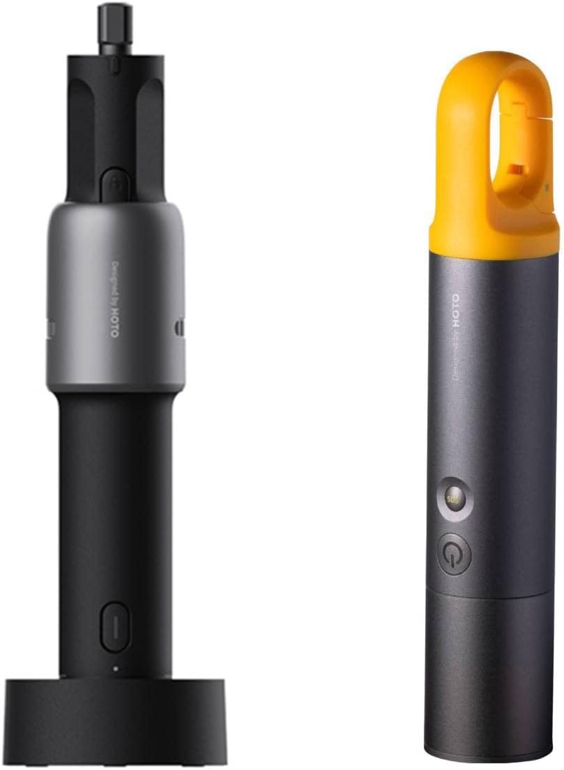 HOTO 35 In 1 Cordless Rotary Tool Kit Bundle with Rechargeable Flashlight Lite