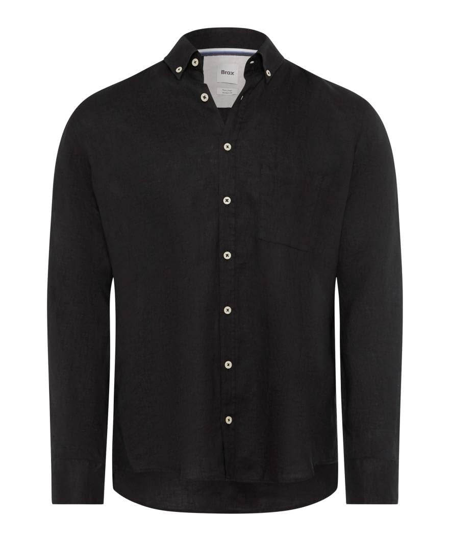 BRAX Herren Style Dirk U Pure Linen Quality Hemd