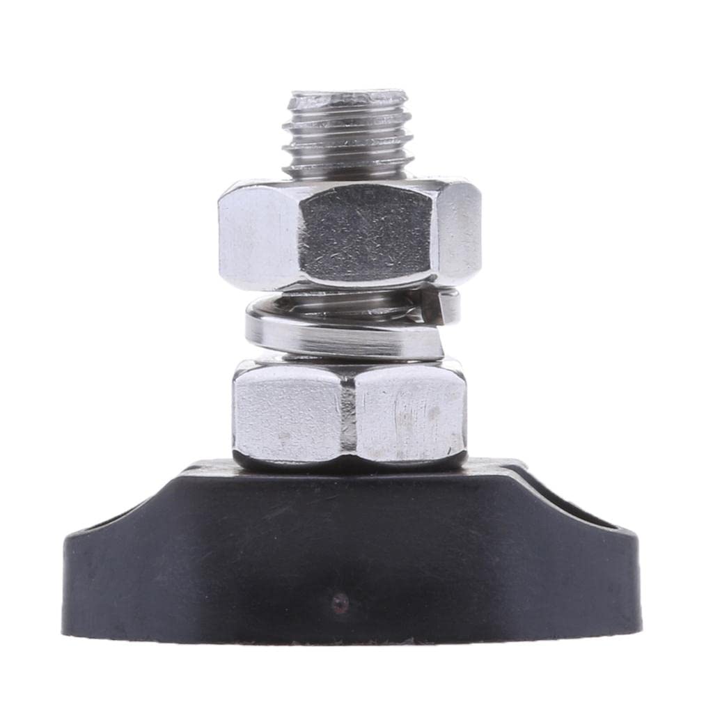 atorse ATORSE® Heavy Duty Stainless Steel Insulated Terminal Block 8Mm Single Stud Black-picture-18