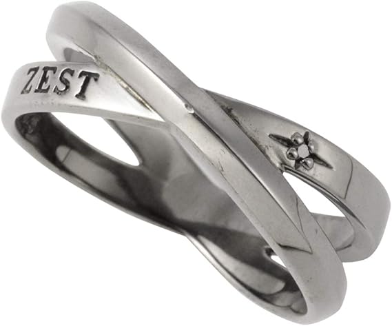 Amazon ロイヤルスタッグゼスト Royal Stag Zest メンズ ブランド リング ブラックダイヤ インターセクションリング 指輪 Sr25 003 リング 通販