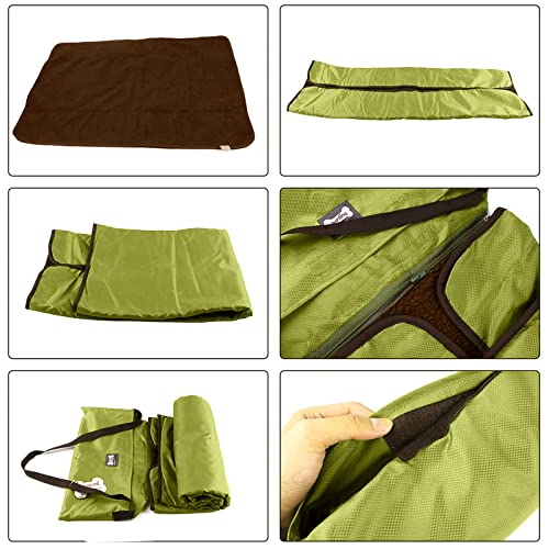 FancyWhoop Cuscino di Viaggio per Cane