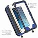 ZVE iPhone 5S Case, iPhone SE 5S Waterproof Case -Dark blue