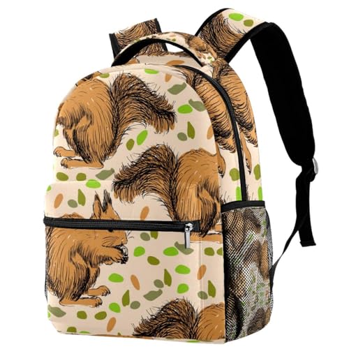 Sac à dos d'école écureuil qui résout le manque de place des collégiens