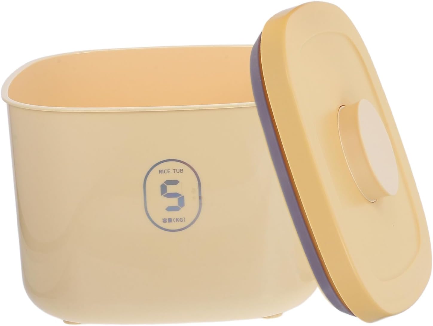 Vacuum Sealed Pet Food Storage Bin Small Capacity Airtight Cat Food Bin Moisture-proof for Home and Travel