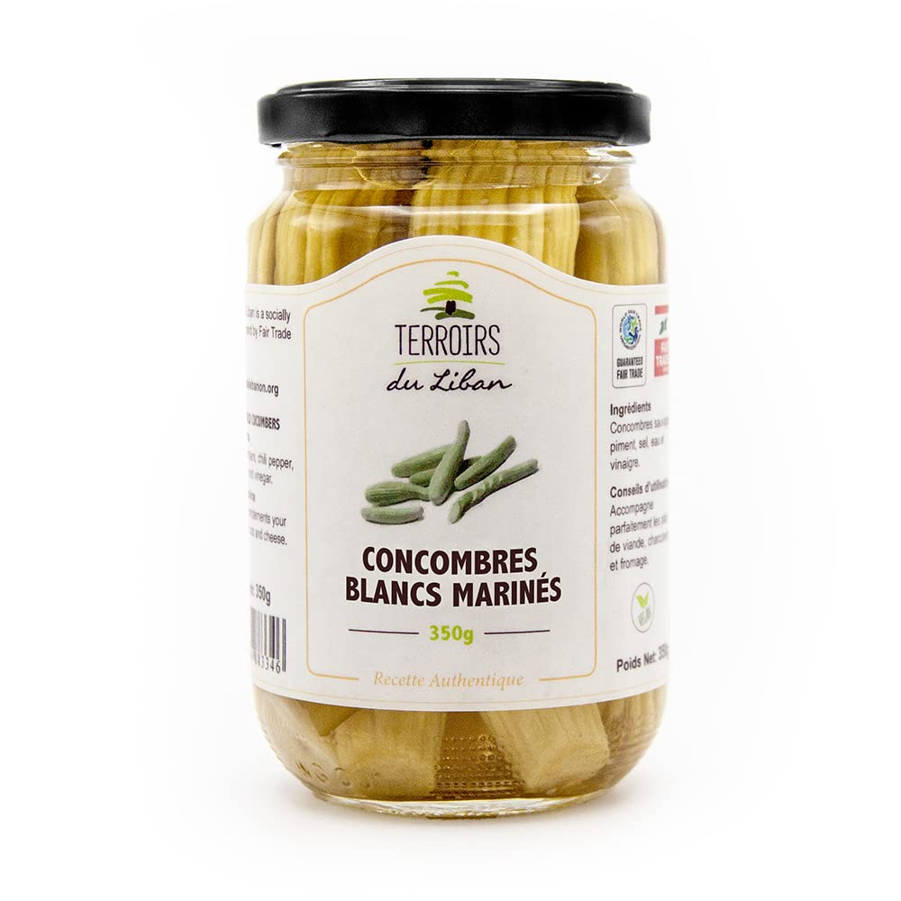 3 Concombres Blancs Marinés - 3x350g - Liban