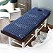 KKCD Colchón De Cama De Belleza De Cabeza Redonda con Orificio para Respirar Cojín Antideslizante para Mesa De Masaje, Espuma Viscoelástica Colchón De Mesa De SPA Plegable,Fish,70x180cm