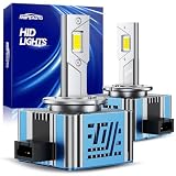 Marsauto D1S D1R HID Bulbs, 800% Brightness, 6500K White for 66144 66140 85140 85415 HID Xenon Bulb, Plug and Play, Pack of 2