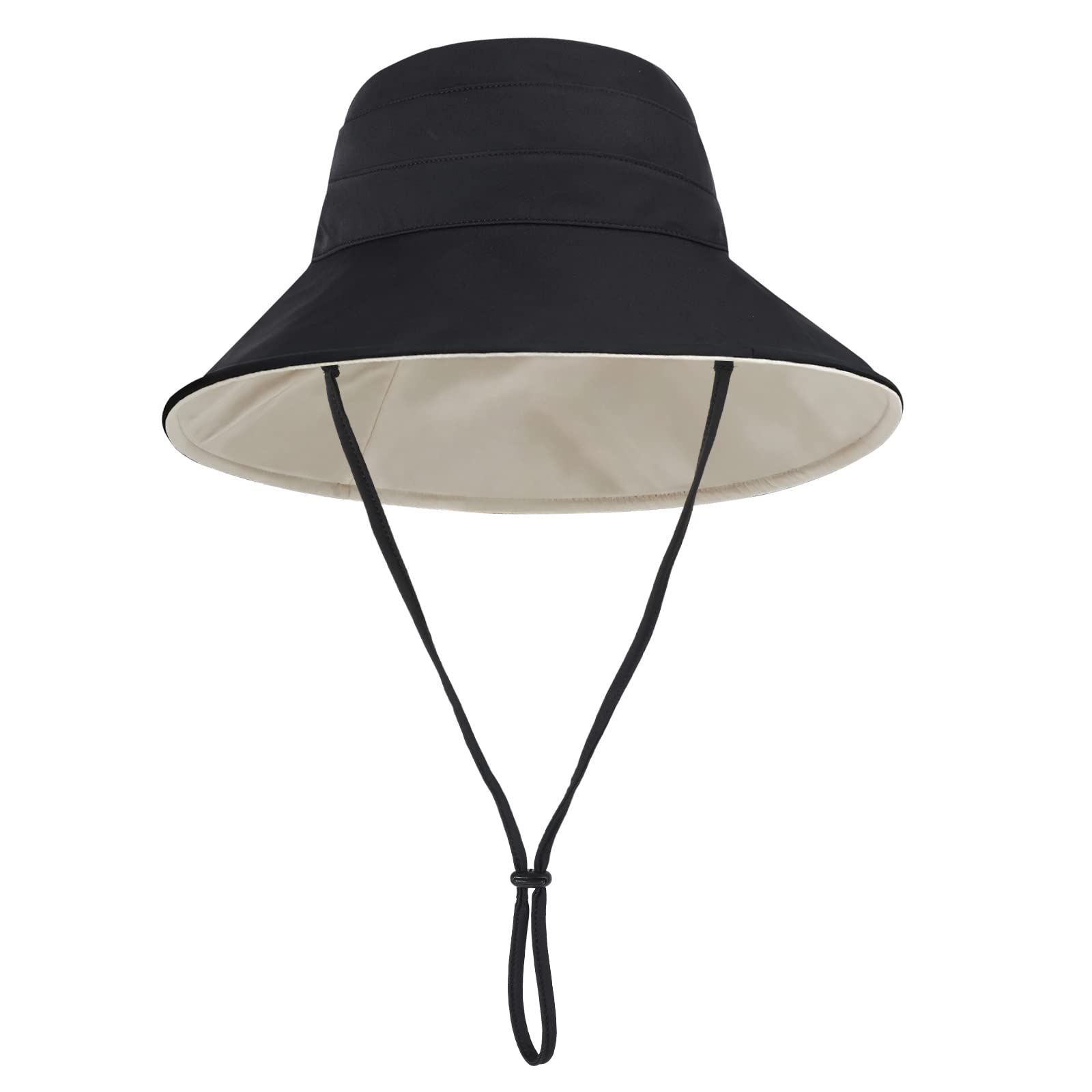 TAGVO Gorros de Pescador para Mujer, UPF 50 ala Ancha Sombrero para El Sol Plegable Verano Sombrero de Cubo Protección Solar Gorro de Playa Al Aire Libre Reversible