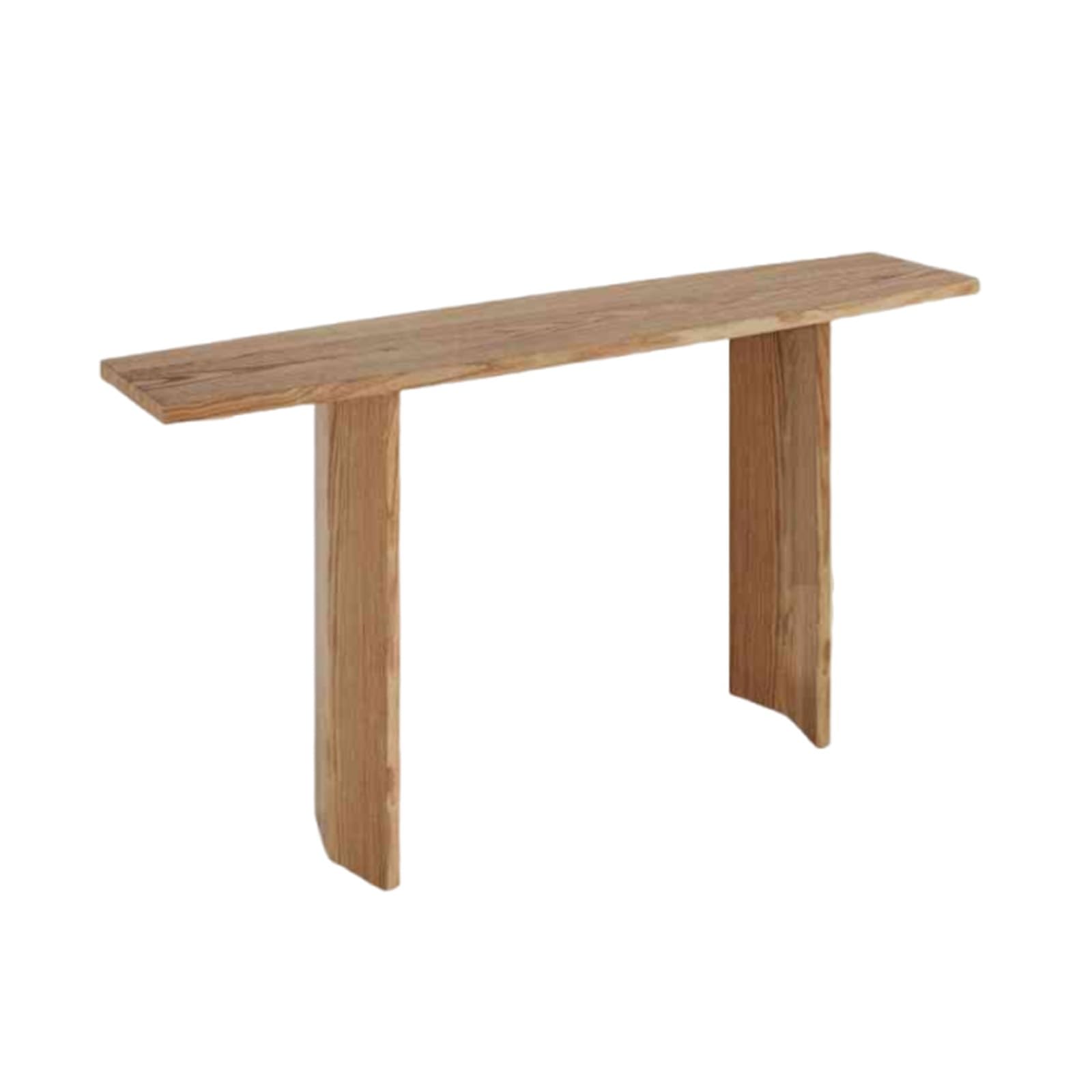Mesa de sofá estrecha para decorar tu salón rústico y mantener tus libros siempre a mano