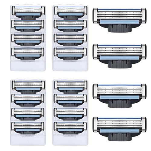 Gillette Lames,Bogoro 20 Pcs Lames de Rasoir Mach 3, Lame mach 3, Lame de Rasoir Mach 3, Lame Rasoir Mach 3, Mach 3 Lames de Rasoir, Lames mach 3, Lames rasoir mach 3, Recharge rasoir mach 3