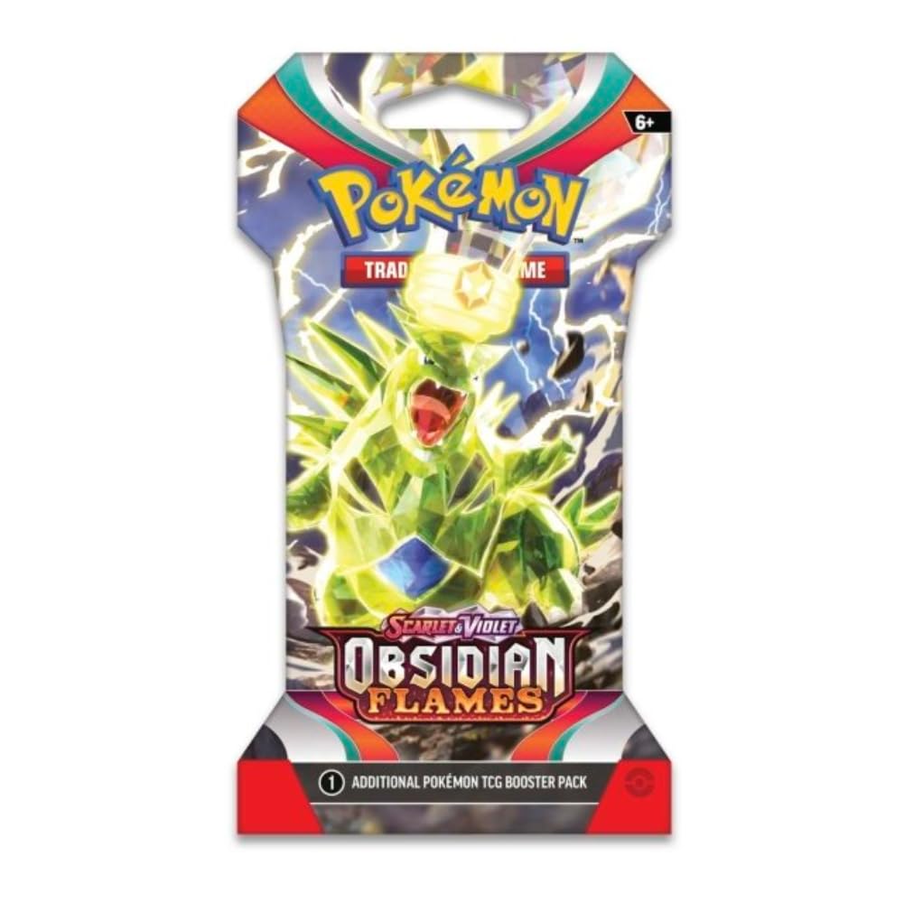 Amazon.com: Pokemon Scarlet & Violet Obsidian Flames Sleeved