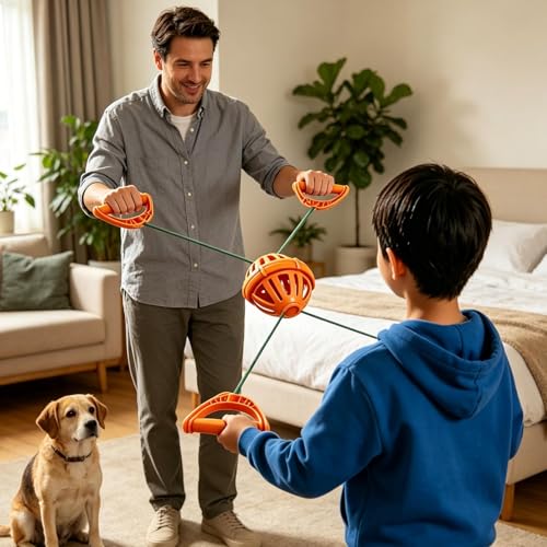 Juego de pelota deslizante contra el sedentarismo infantil en actividades entre padres e hijos 2