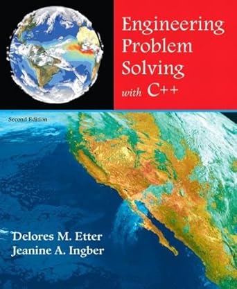 Amazon.com: Engineering Problem Solving With C++: 9780136011750: Etter ...