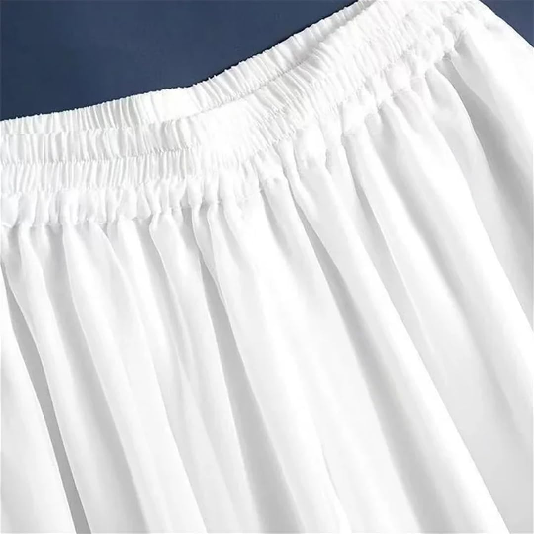 Women Two Layer Dance Practice Clothes Loose Dancing Pants Summer Chiffon Wide Leg Yoga Pants Dancer Trousers