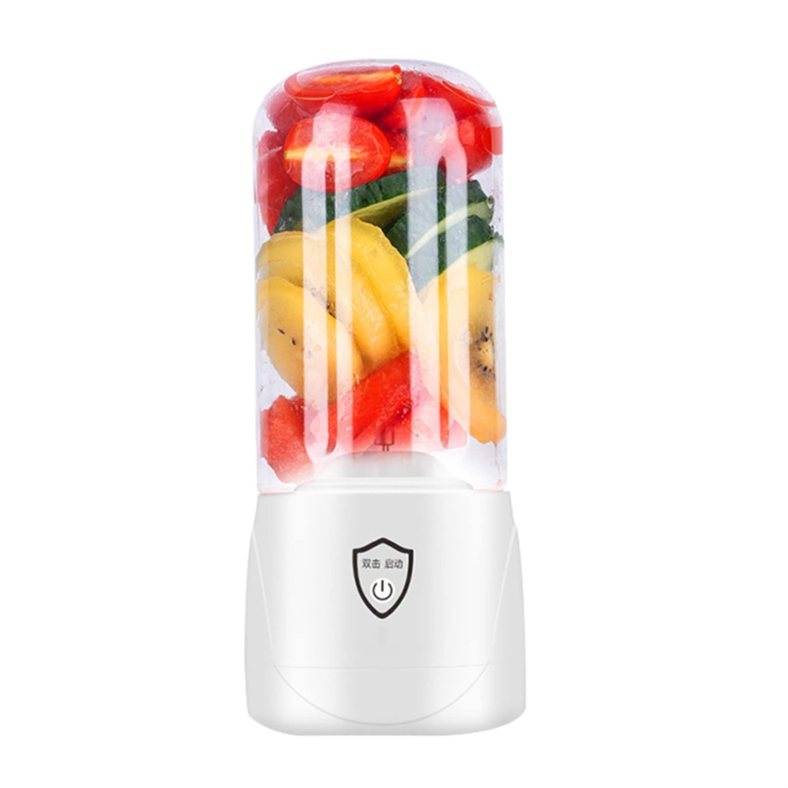 DieffematicJBJ Blender Portable USB Rechargeable Juicer Electric Mini Food Smoothie Processor Mixer Food Processor Machine Fruit Squeezer