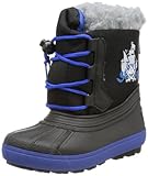 Capt'n Sharky Capt\'n Sharky Jungen 120090 Schneestiefel, Schwarz (schwarz/blau 1), 22/23