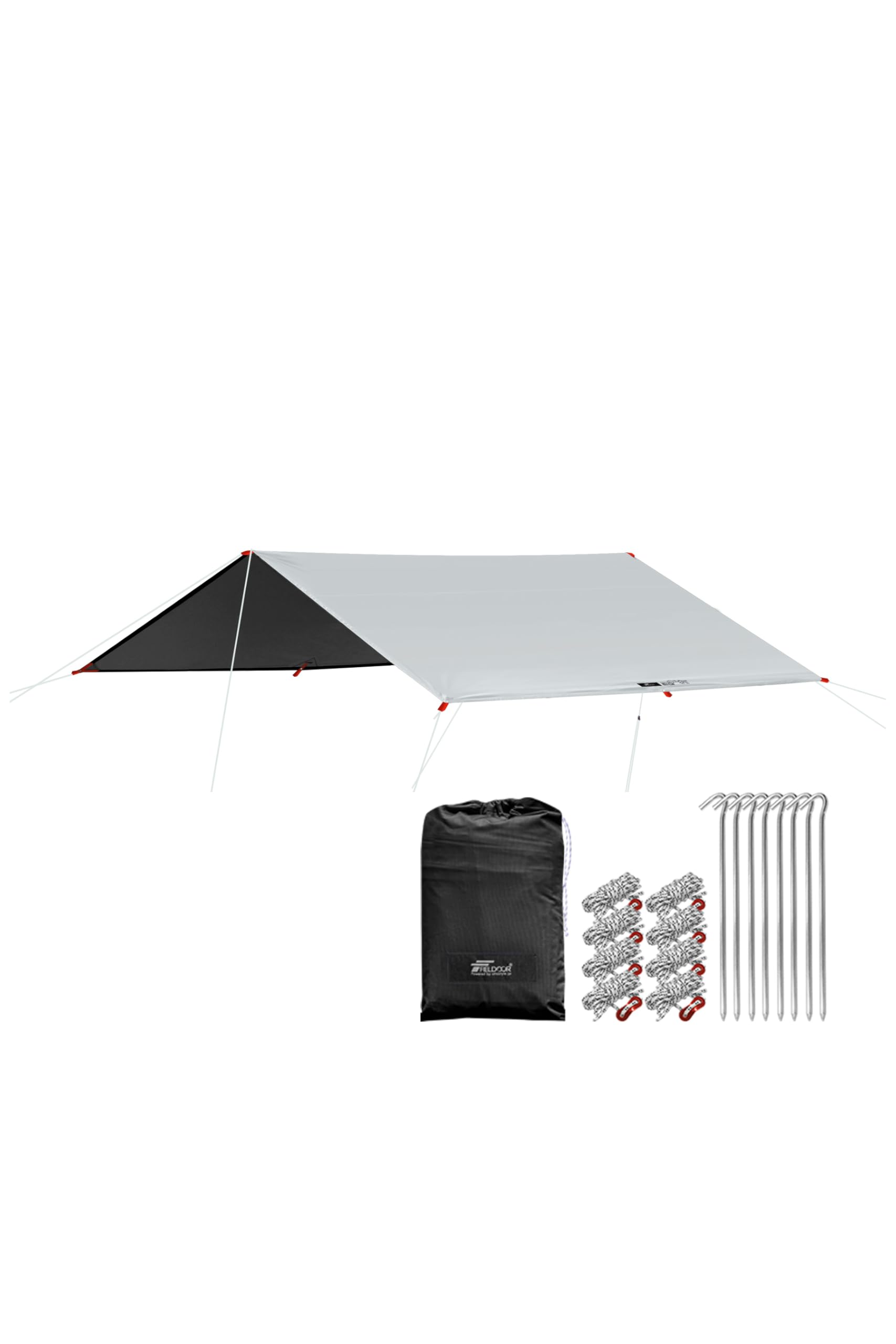 Amazon | FIELDOOR 【完全遮光】 レクタタープ 遮熱 テント 日よけ UV