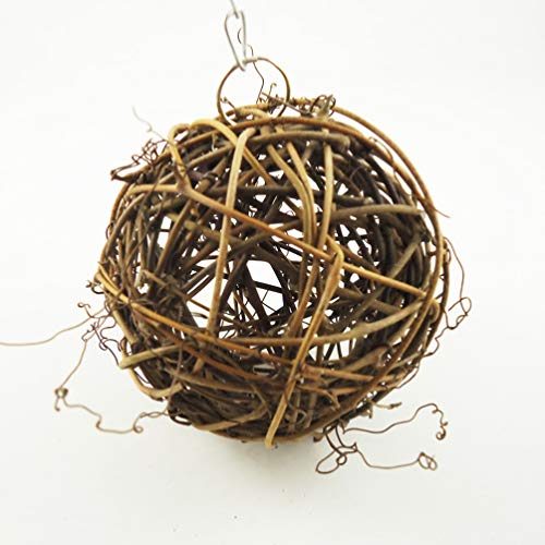 POPETPOP 3 peças de brinquedo de animal de estimação prático natural criativo feito à mão enfeite de