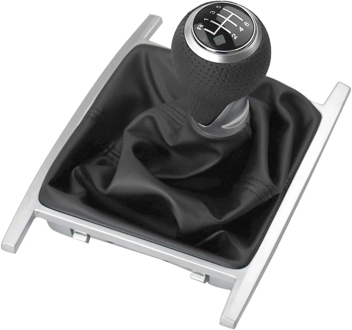 Gear Shift Knob 6 Speed Manual Lever Stick Gaiter Boot Cover Car Interior Accessories Compatible for Amarok 2010-2022