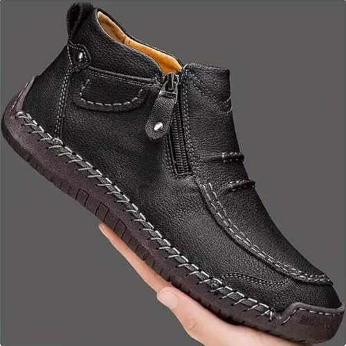Orthopedic Shoes Men's Waterproof Fashion Orthopedic Shoes Vintage Lightweight Slip-On Flat Loafers Travel & Outdoor2