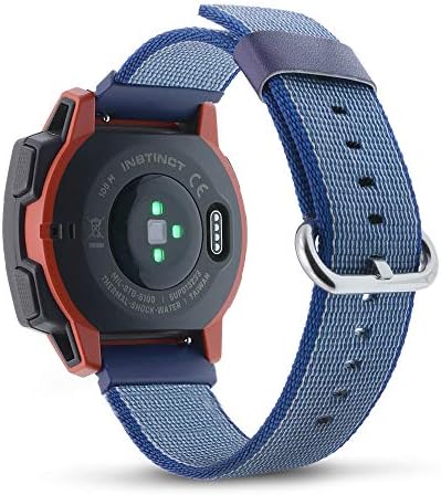 DuiGong Woven Nylon Strap Compatible for Garmin Instinct  Tactical/Esports/Surf/Camo/Solar Outdoor Sport Watch and Forerunner 745  Running Smartwatch Replacement Band - Midnight Blue (Small) : Amazon.com.au:  Electronics