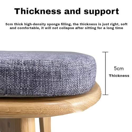 Chaise de cuisine coussin 43x42 cm déhoussable et lavable - 5