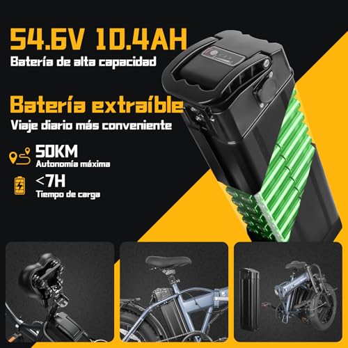 Automovil, Outdoors bicicleta electrica Marca HONEYWHALE (3)