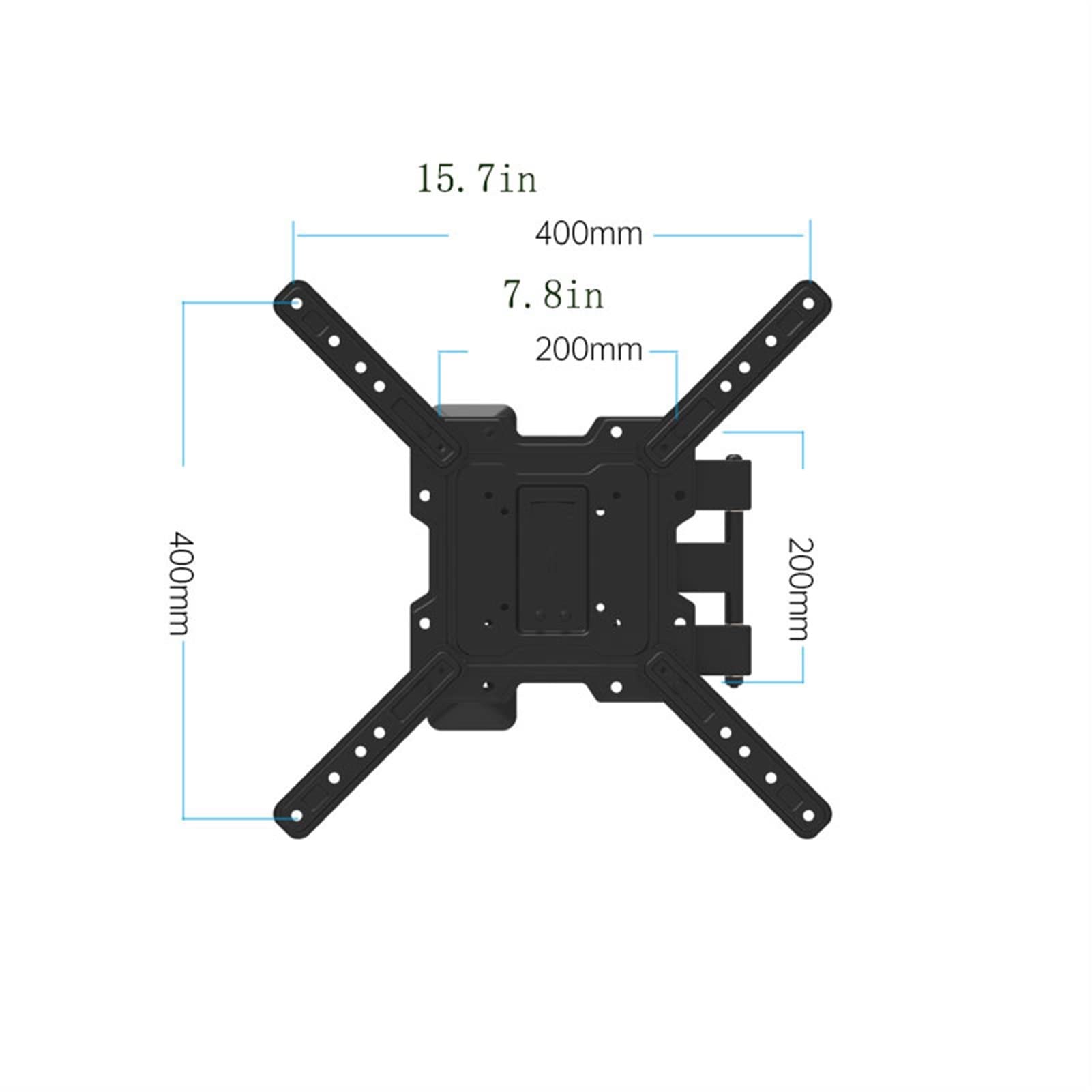 Supporto TV Montaggio a Parete TV Raccolto di Montaggio a casa LCD T. Vs Hanger Office Conference Room Telescopic Ruoting Universal TV Visualizza parentesi ''26-55''inch Staffa per TV