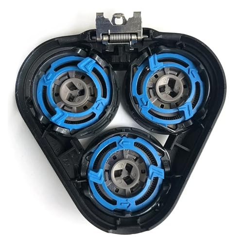 Cabezal De Afeitado De Repuesto Lavable Con Cuchilla De Afeitar, Compatible Con Philips S5000 S5370 S5571 S5420 S5140 S5078 S5077 S5050 S5082 S5380 S5400, Reemplaza El Cabezal De Afeitado(Silver)