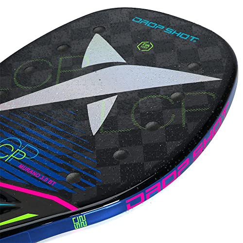 RAQUETE DE BEACH TENNIS DROP SHOT MURANO 3.0 BT, PRETA