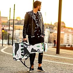 Housse de transport rembourrée imperméable en tissu Oxford avec bandoulière réglable pour guitare Motif paresseux… - Les Beatles, Paul McCartney, John Lennon, RIngo Starr, George Harrison Housse de transport rembourrée imperméable en tissu Oxford avec bandoulière réglable pour guitare Motif paresseux… – Image 6