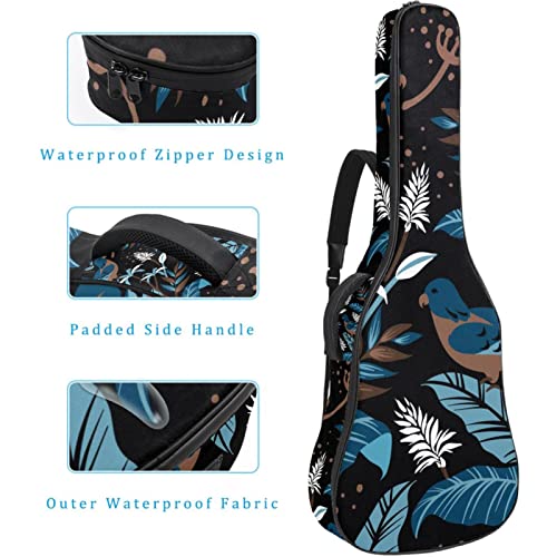 Étui de guitare coloré motif mandala abstrait, sac à dos de protection rembourré pour guitare classique acoustique… - Les Beatles, Paul McCartney, John Lennon, RIngo Starr, George Harrison Étui de guitare coloré motif mandala abstrait, sac à dos de protection rembourré pour guitare classique acoustique… – Image 5