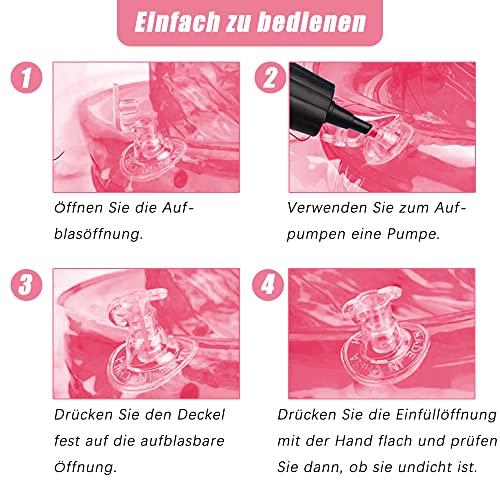 Anello da nuoto per neonati, da 6 mesi a 48 mesi