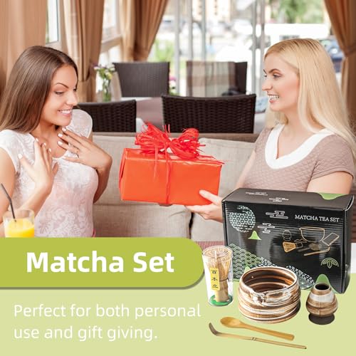 Kit de fabrication de matcha 5 pièces le coffret cadeau idéal pour thé - 8