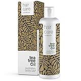 Teebaumöl Haarspülung 250 ml | Tea Tree Oil Conditioner bei Schuppen, Juckender und Trockener Kopfhaut für Frauen & Männer | Auch bei Pickeln auf der Kopfhaut | Anti-Schuppen | 100% Vegan